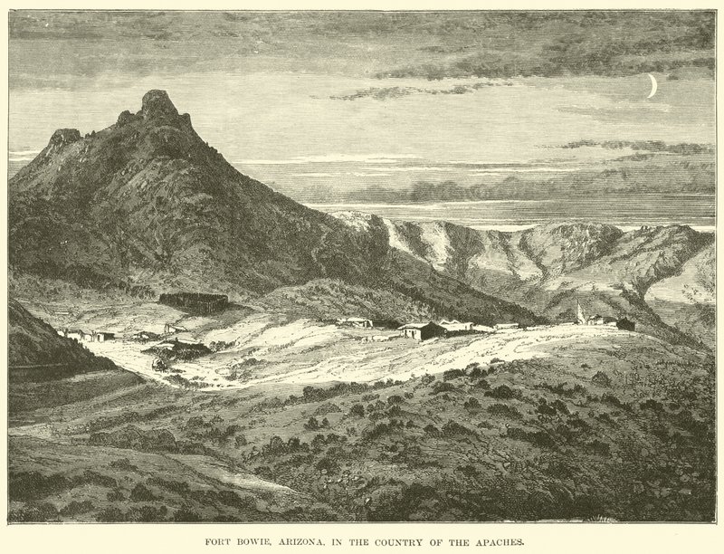 Fort Bowie, Arizona, no país dos Apaches de English School