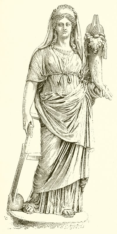 Fortuna (estátua no Vaticano) de English School