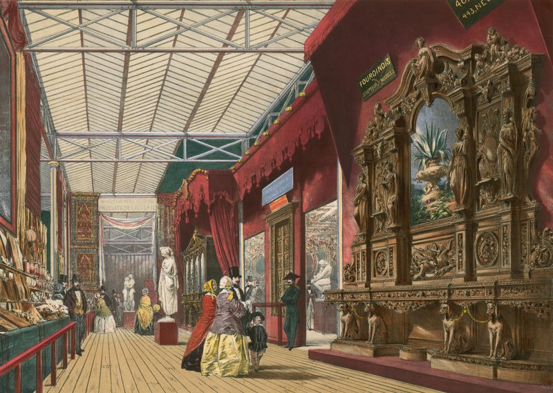 Fourdinois, a grande exposição de 1851 de English School