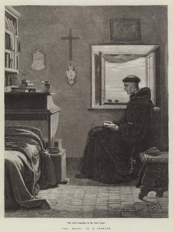 Fra Beato (gravura) de English School