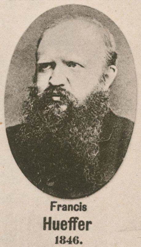 Francis Hueffer (gravura) de English School