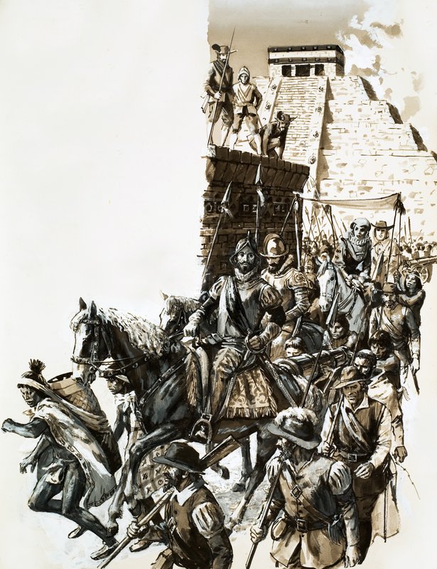 Francisco de Coronados expedição para encontrar Cibola de English School