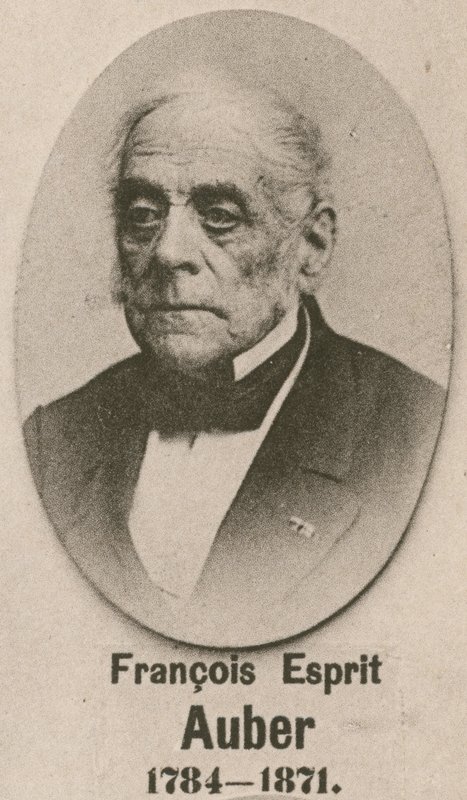 Francois Esprit Auber (gravura) de English School