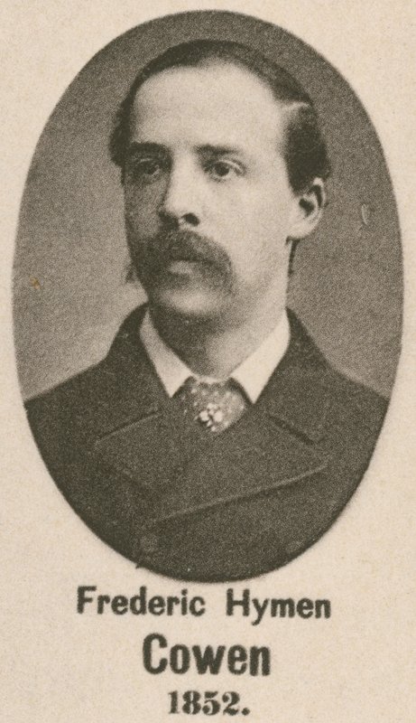 Frederic Hymen Cowen (gravura) de English School