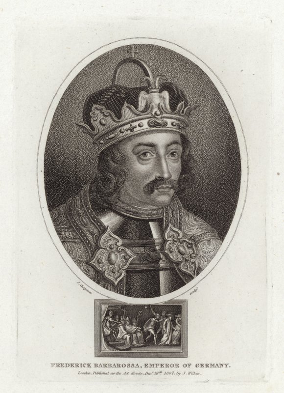 Frederico Barbarossa, imperador da Alemanha de English School