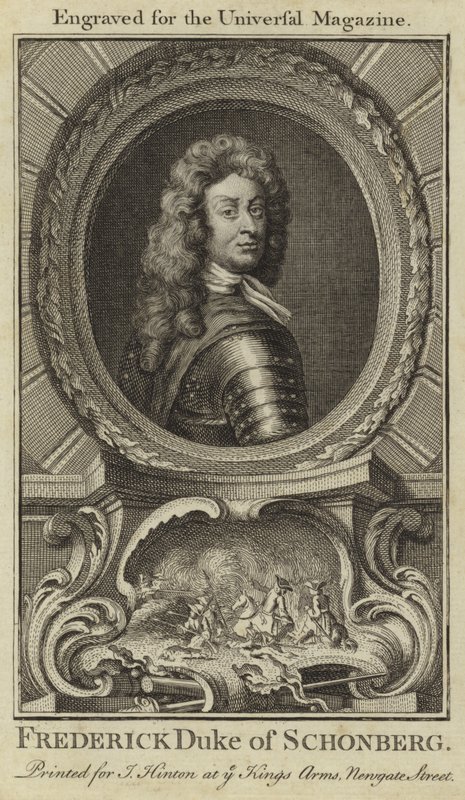 Frederick, duque de Schonberg de English School