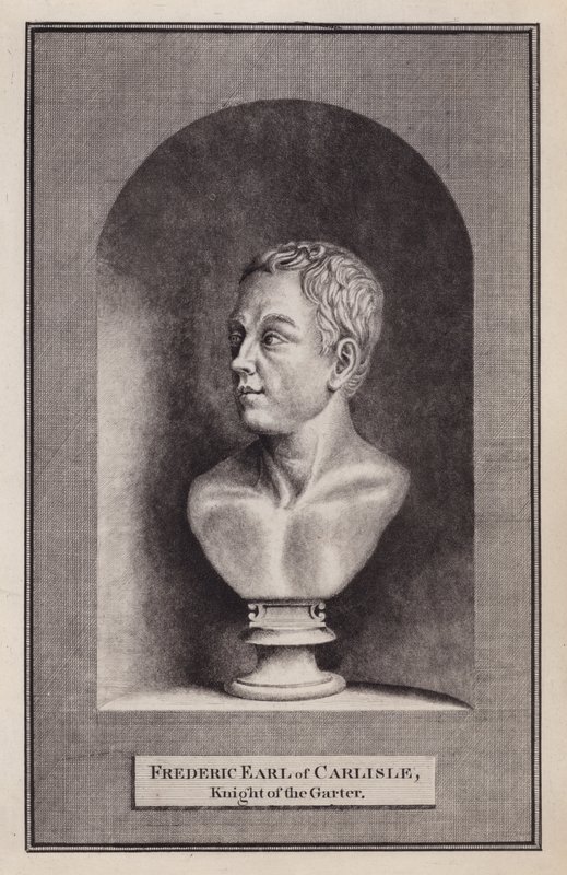Frederick Howard, 5º Conde de Carlisle, político e diplomata inglês (gravura) de English School