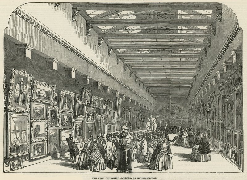 Galeria de exposições gratuita em Knightbridge de English School
