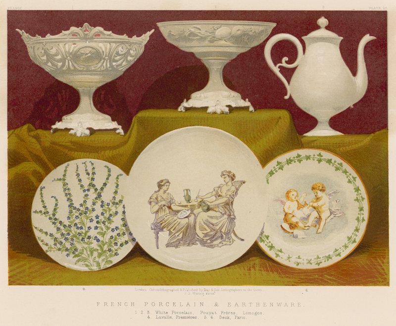 Porcelana Francesa e Faiança de English School