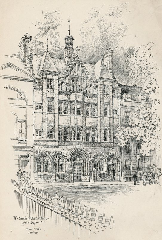 Igreja Protestante Francesa, Soho Square de English School