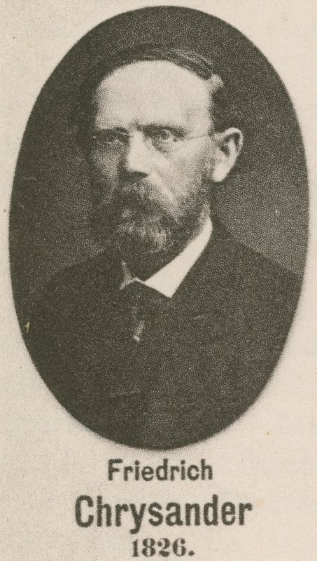 Friedrich Chrysander (gravura) de English School