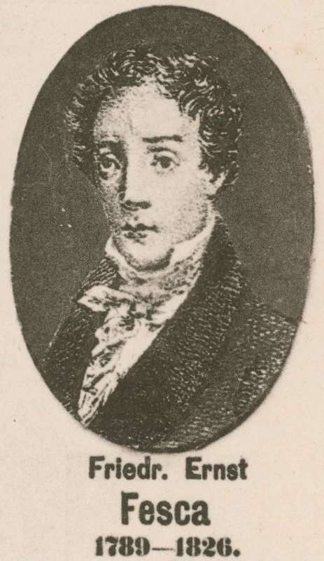 Friedrich Ernst Fesca (gravura) de English School