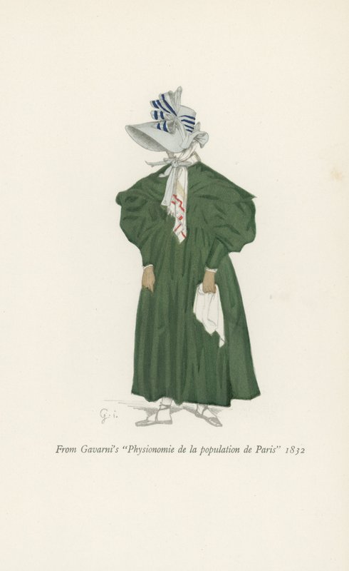 De Gavarnis Psysionomy da população de Paris 1832 de English School