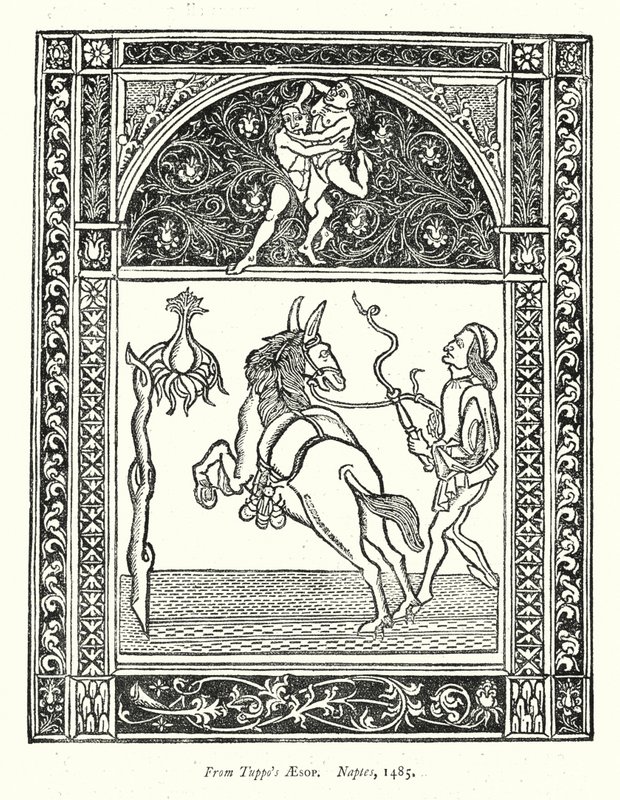 Do Esopo de Tuppo, Nápoles de English School