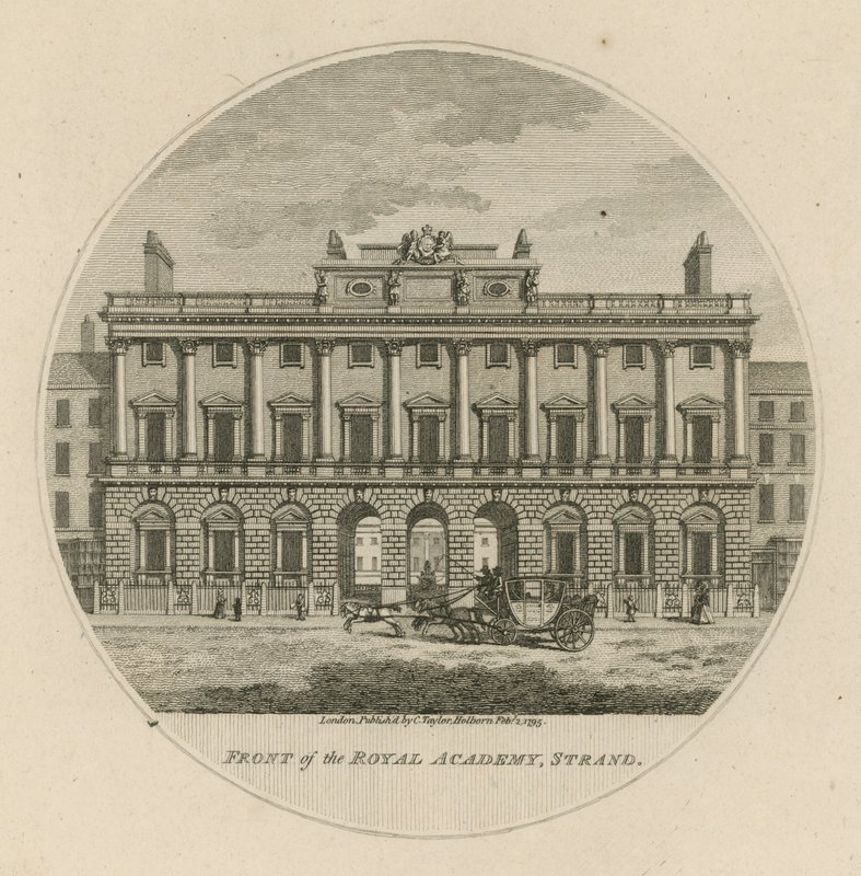 Frente da Royal Academy, Strand de English School