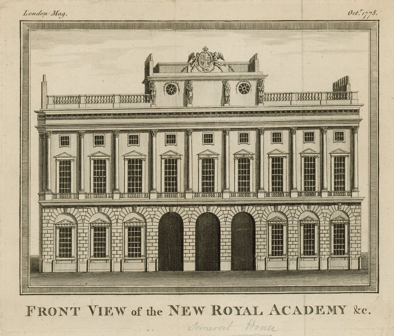 Vista frontal da nova Royal Academy de English School