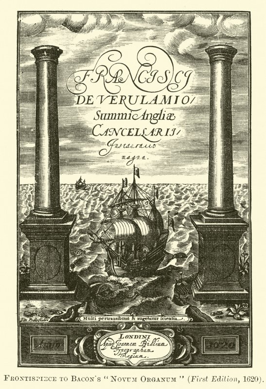 Frontispiece instrumento Bacon de English School