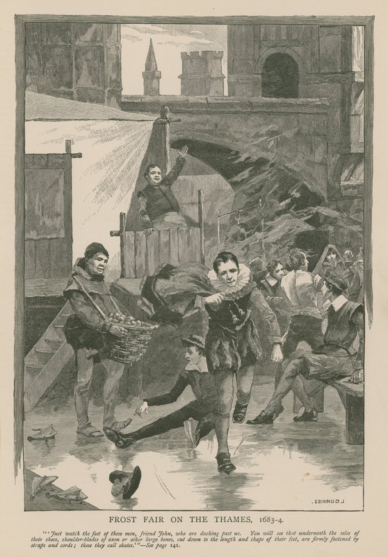 Frost Fair no Tamisa, 1683-84 de English School