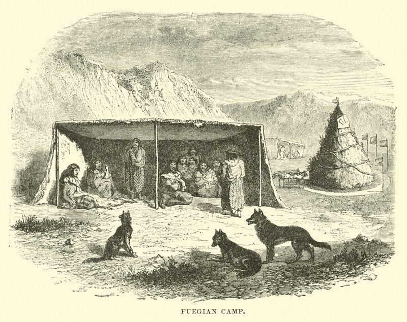 Campo Fueguino, Terra do Fogo, 1890 de English School