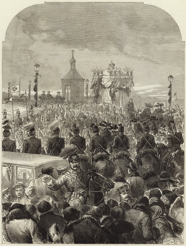 Funeral do Imperador da Rússia de English School
