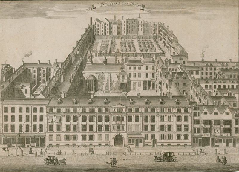 Furnivals Inn, Holborn, Londres de English School