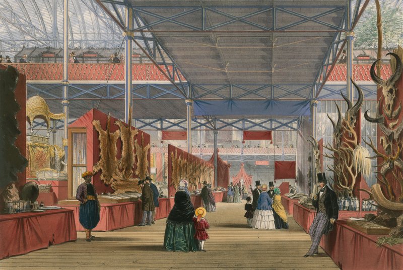 Peles, a grande exposição de 1851 de English School