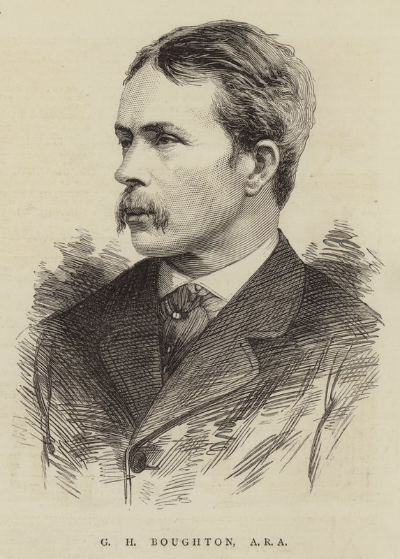G H Boughton, ARA (gravura) de English School