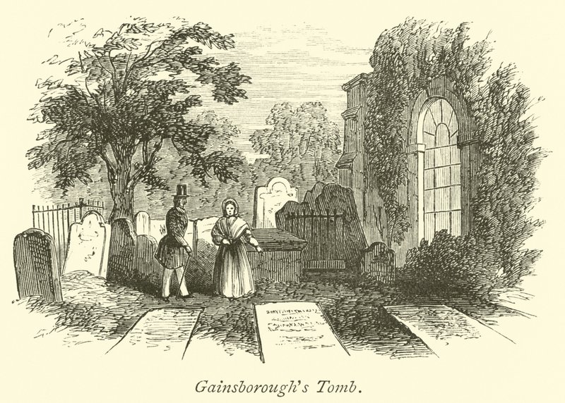 Túmulo de Gainborough de English School