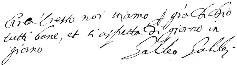 Galileo Galilei de English School