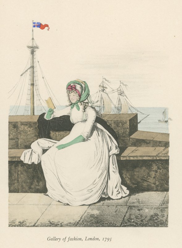 Galeria de Moda, Londres, 1795 de English School