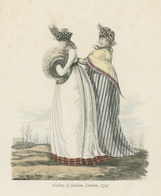 Galeria de Moda, Londres, 1797 de English School
