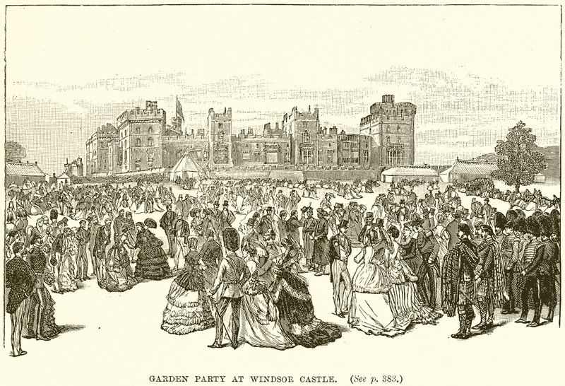 Festa de Jardim no Castelo de Windsor de English School
