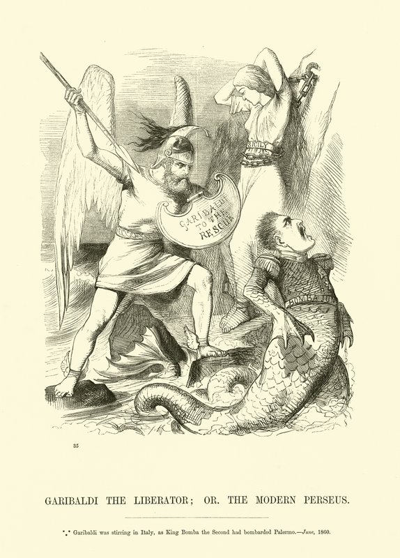 Garibaldi, o Libertador; ou o moderno Perseus de English School