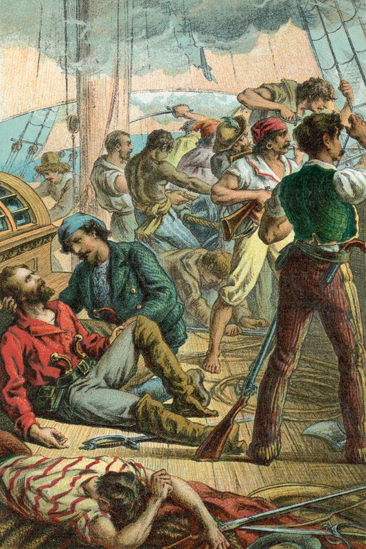 Garibaldi ferido a bordo do &39;Scano Pilla&39; de English School