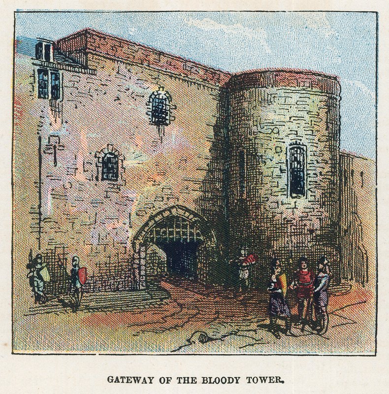 Porta de entrada da torre sangrenta de English School