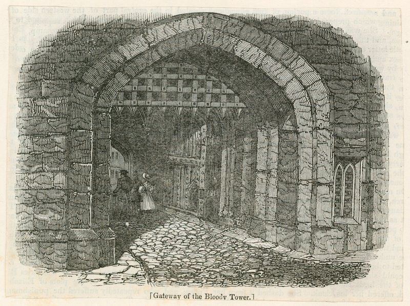 Porta de entrada para a torre sangrenta de English School