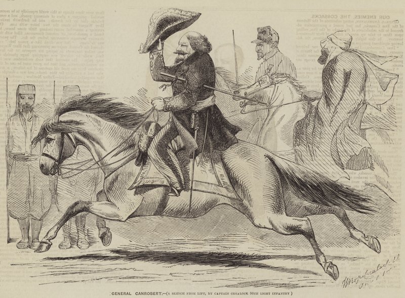 General Canrobert (gravura) de English School