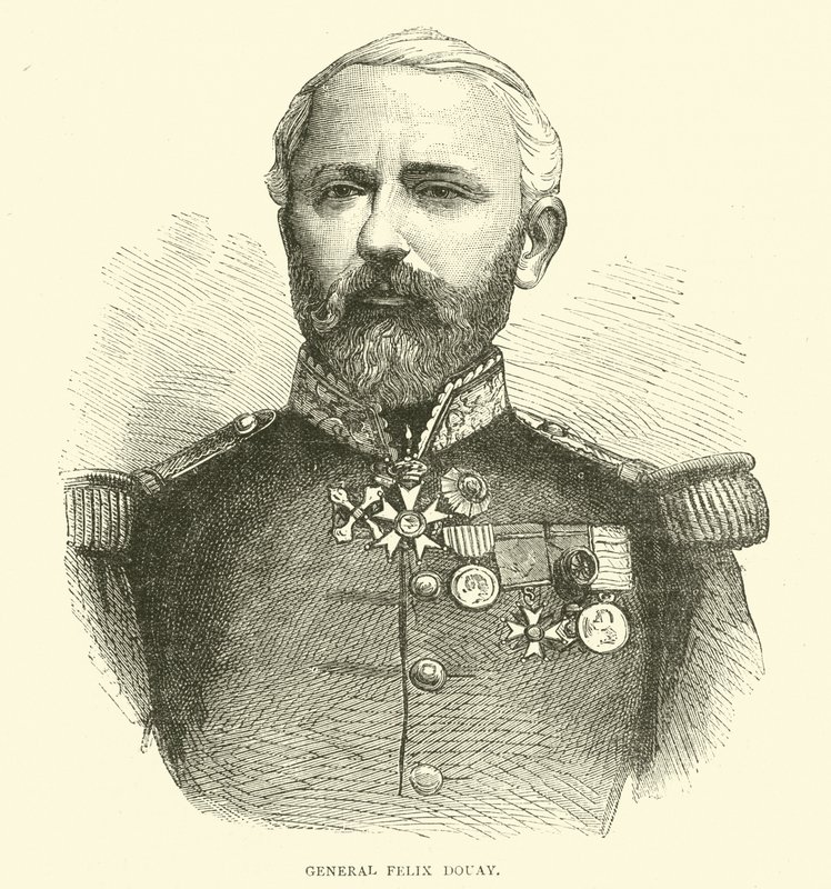 General Felix Douay, 1870 de English School