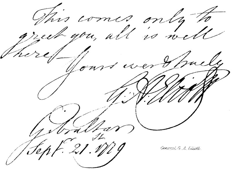 General GA Eliott de English School