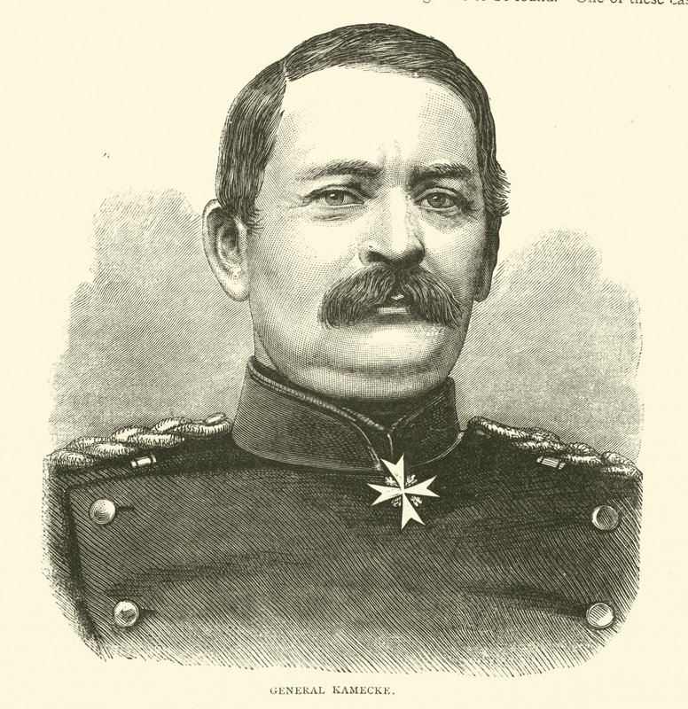 General Kamecke, outubro de 1870 de English School