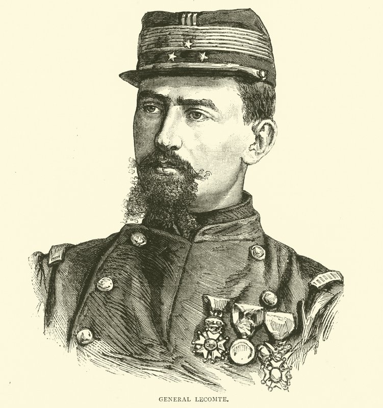 General Lecomte, abril de 1871 de English School
