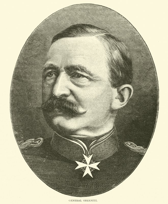 General Obernitz, outubro de 1870 de English School