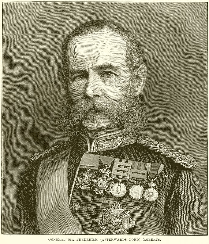 General Sir Frederick (depois Lord) Roberts de English School