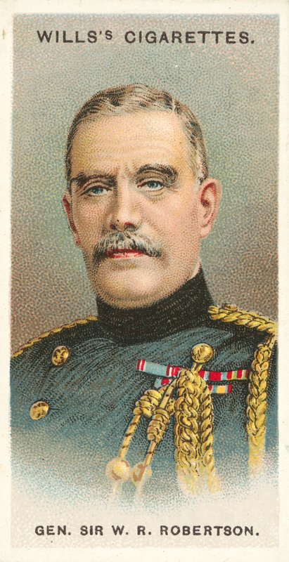General Sir W R Robertson (chromolitho) de English School
