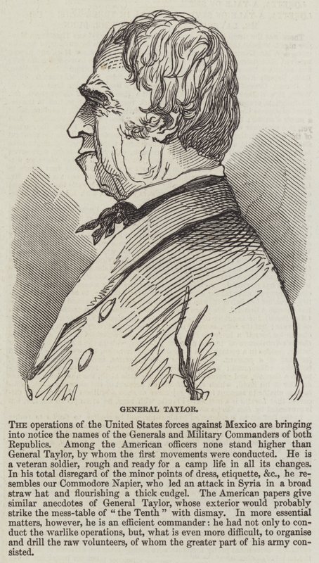 General Taylor (gravura) de English School