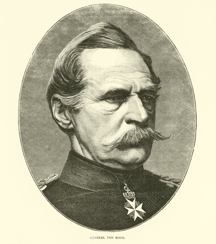 General Von Roon, agosto de 1870 de English School