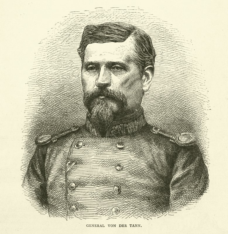 General Von der Tann, setembro de 1870 de English School