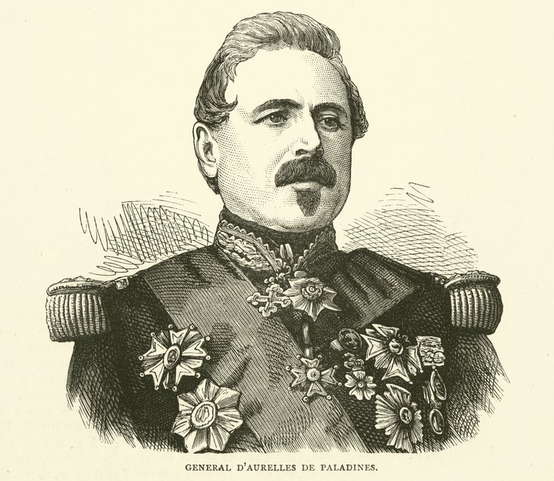 General d&39;Aurelles de Paladines, dezembro de 1870 de English School