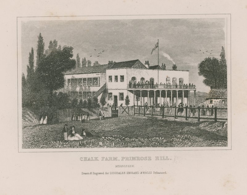 Vista geral da Chalk Farm de English School
