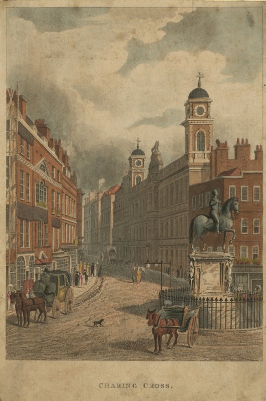 Vista geral de Charing Cross de English School